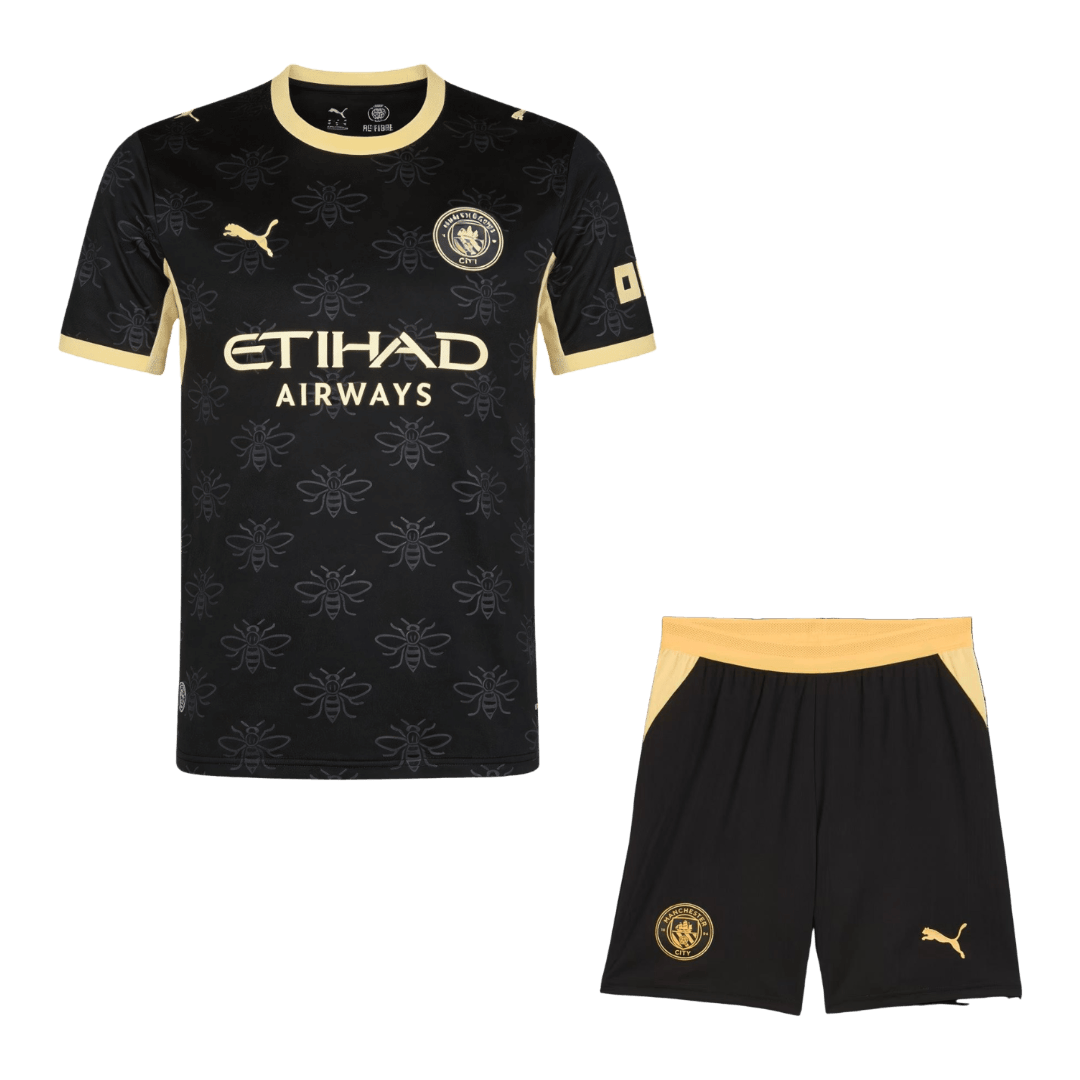 Manchester City Fora Camisa 2026/27 Preto
