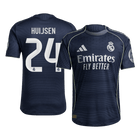 Jogador HUIJSEN #24 Real Madrid Fora Futebol Camisas 2025/26 Marinha