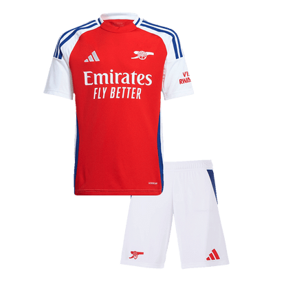 Arsenal Infantil 
 Casa Futebol Camisa Conjunto (Camisa+Shorts) 2024/25 Vermelho