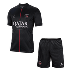 PSG Quarta Camisa Conjunto(Camisa+Calções) 2025/26 Preto