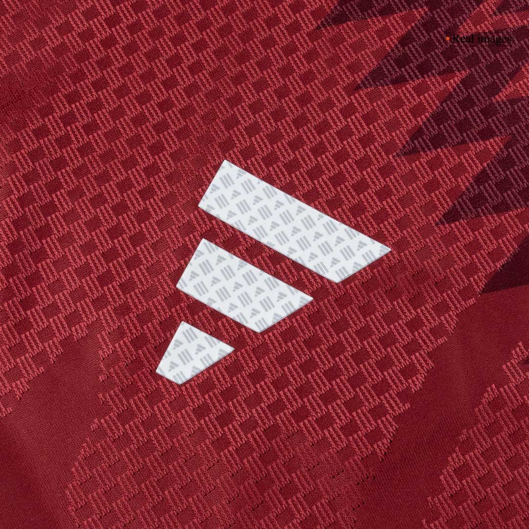 Versão do Jogador Catar Casa Copa do Mundo Futebol Camisas 2026 Vermelho