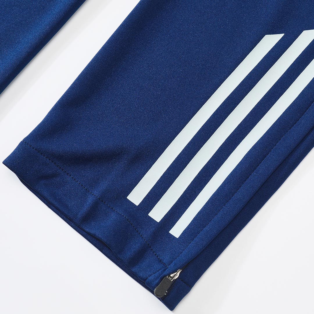 Arsenal Zíper Moletom Conjunto (Top+Calças) 2025/26 Branco