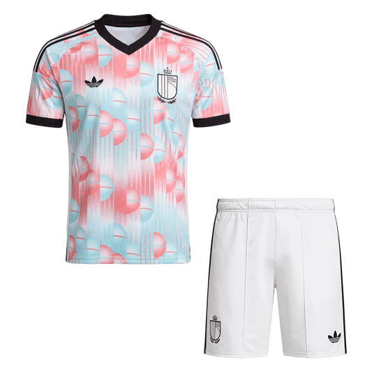 Belgium Fora Copa do Mundo Camisa Conjunto(Camisa+Calções) 2026 - camisola de futebol para adeptos em