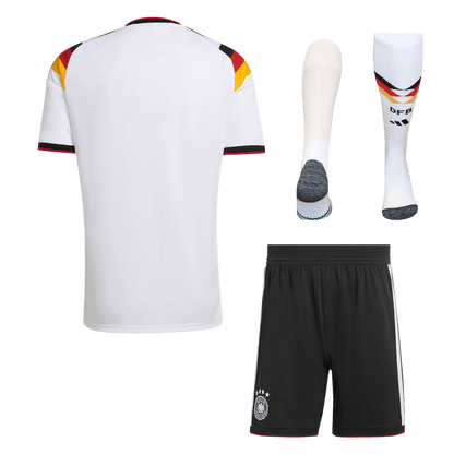 Germany Casa World Cup Camisa Conjunto(Camisa+Calções+Meias) 2026 Branco