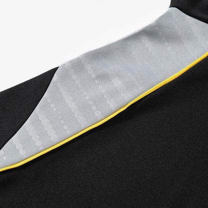 Real Madrid Zíper Moletom Conjunto (Top+Calças) 2025/26 Preto