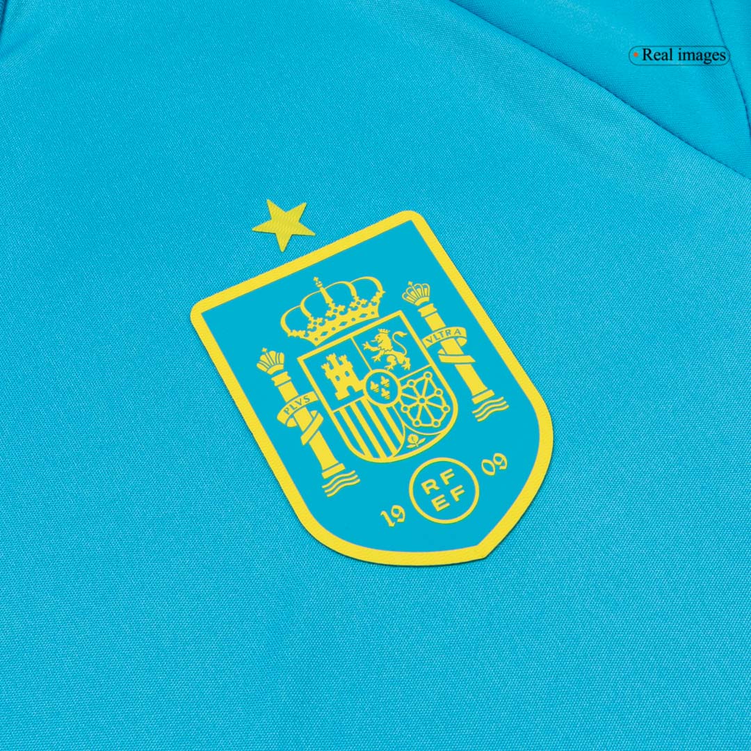 UNAI SIMÓN #23 Spain Goleiro Copa do Mundo Camisa 2026 Azul