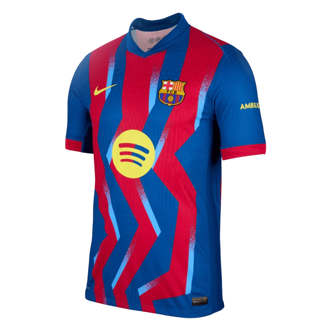 Versão do Jogador Barcelona Quarta Futebol Camisas 2025/26