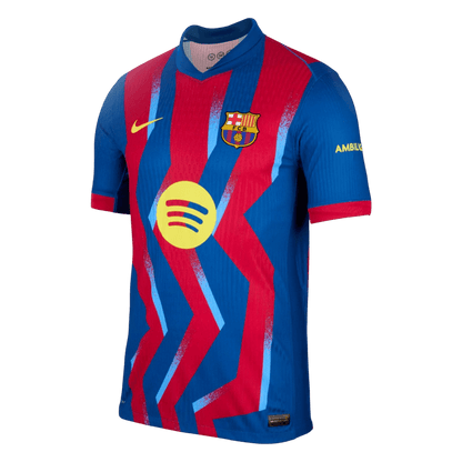 Versão do Jogador Barcelona Quarta Futebol Camisas 2025/26