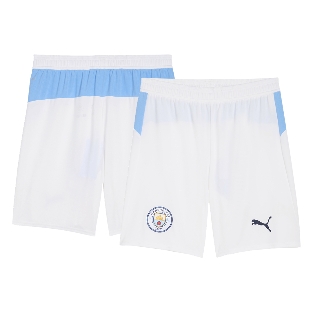 Manchester City 
Casa 
 Camisa 
Conjunto (Camisa + Calções + Meias) 
2025/26 
 Azul