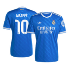 MBAPPÉ #10 Real Madrid Fora Terceira Camisa 2025/26- Azul