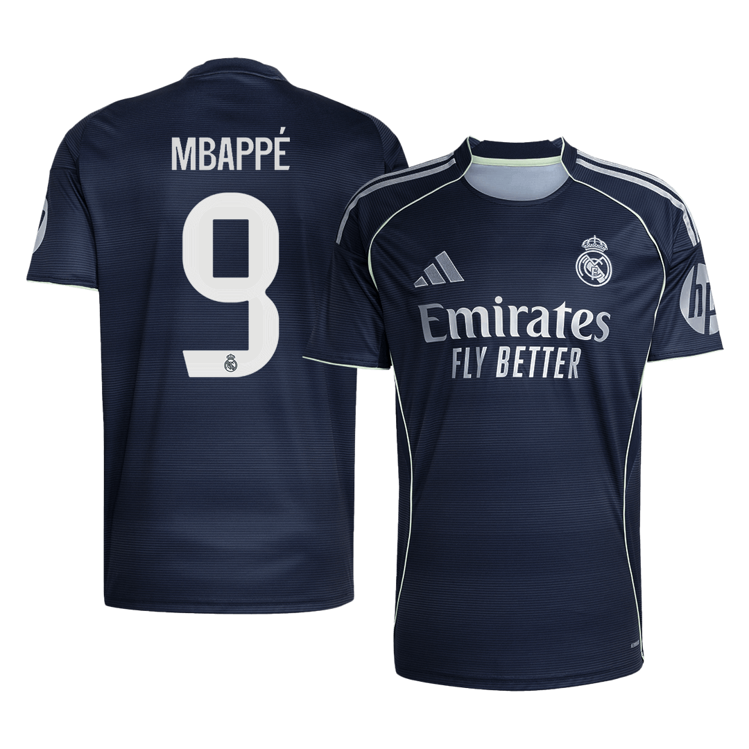 MBAPPÉ #9 Real Madrid Fora Camisa 2025/26- Marinha