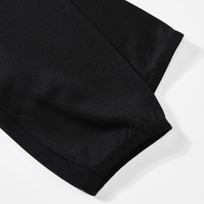 Real Madrid Infantil Zíper Moletom Conjunto (Top+Pants) 2025/26 Preto