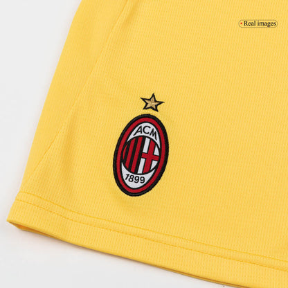 AC Milan Fora Terceira Calções 2025/26 Amarelo