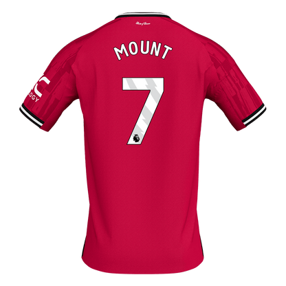 【Super Qualidade】MOUNT #7 Manchester United
 Casa Futebol Camisa 2025/26 Vermelho
