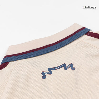 Ajax Infantil 
 Fora Terceira Futebol Camisa 2025/26 Branco