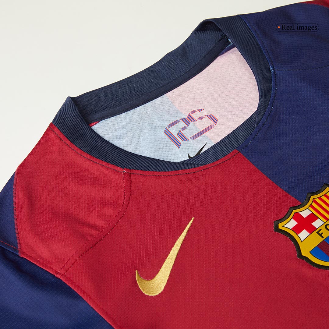 Camisola de futebol personalizada Barcelona vs Travis Scott, camisola principal, 2024/25