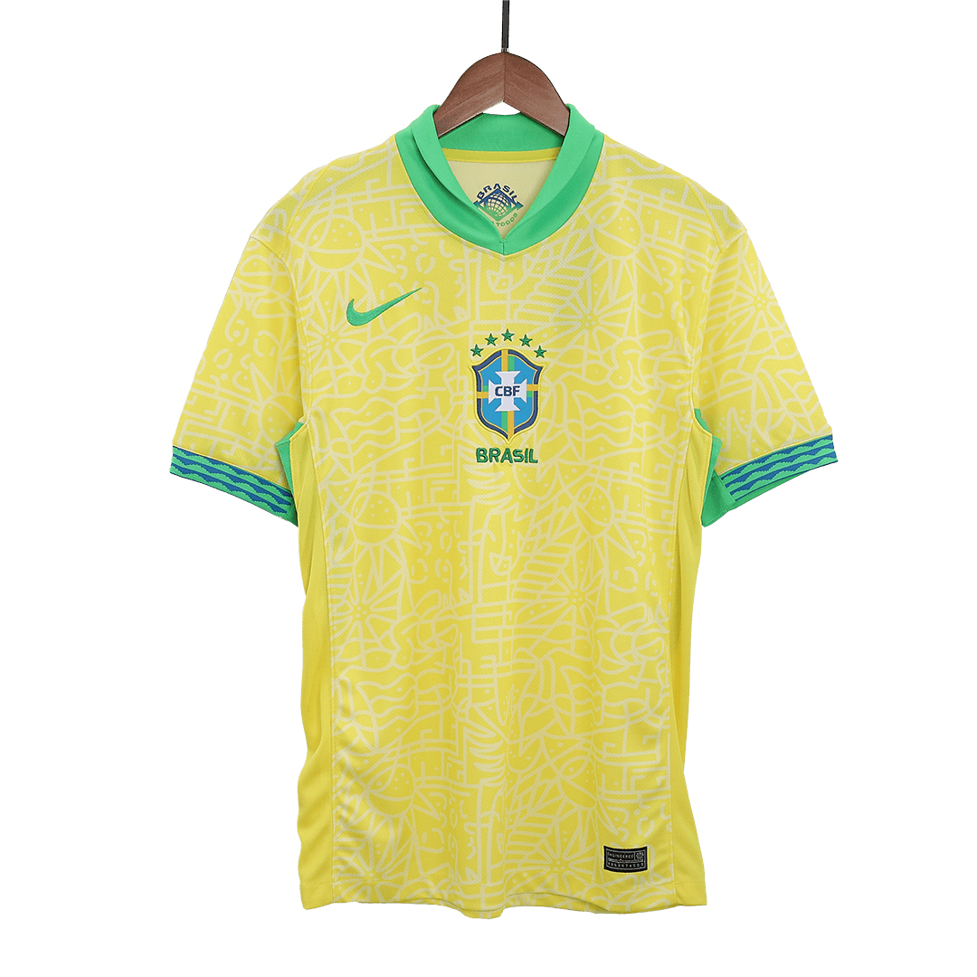 Camisola de futebol do Brasil Home Shirt 2024