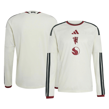 Manchester United Terceira Manga comprida Camisa 2026/27 Branco