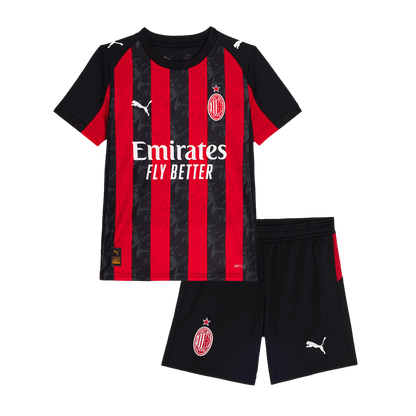 AC Milan 
Casa 
Camisas Infantis 
Conjunto 2025/26
