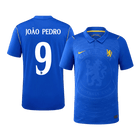 JOÃO PEDRO #9 Chelsea Casa Camisa 2026/27 Azul UCL