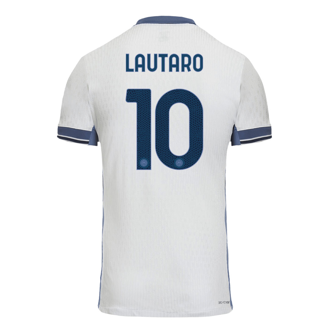 Camisola de futebol LAUTARO #10 aut¨ºntica Inter de Mil?o Camisola suplente 2024/25