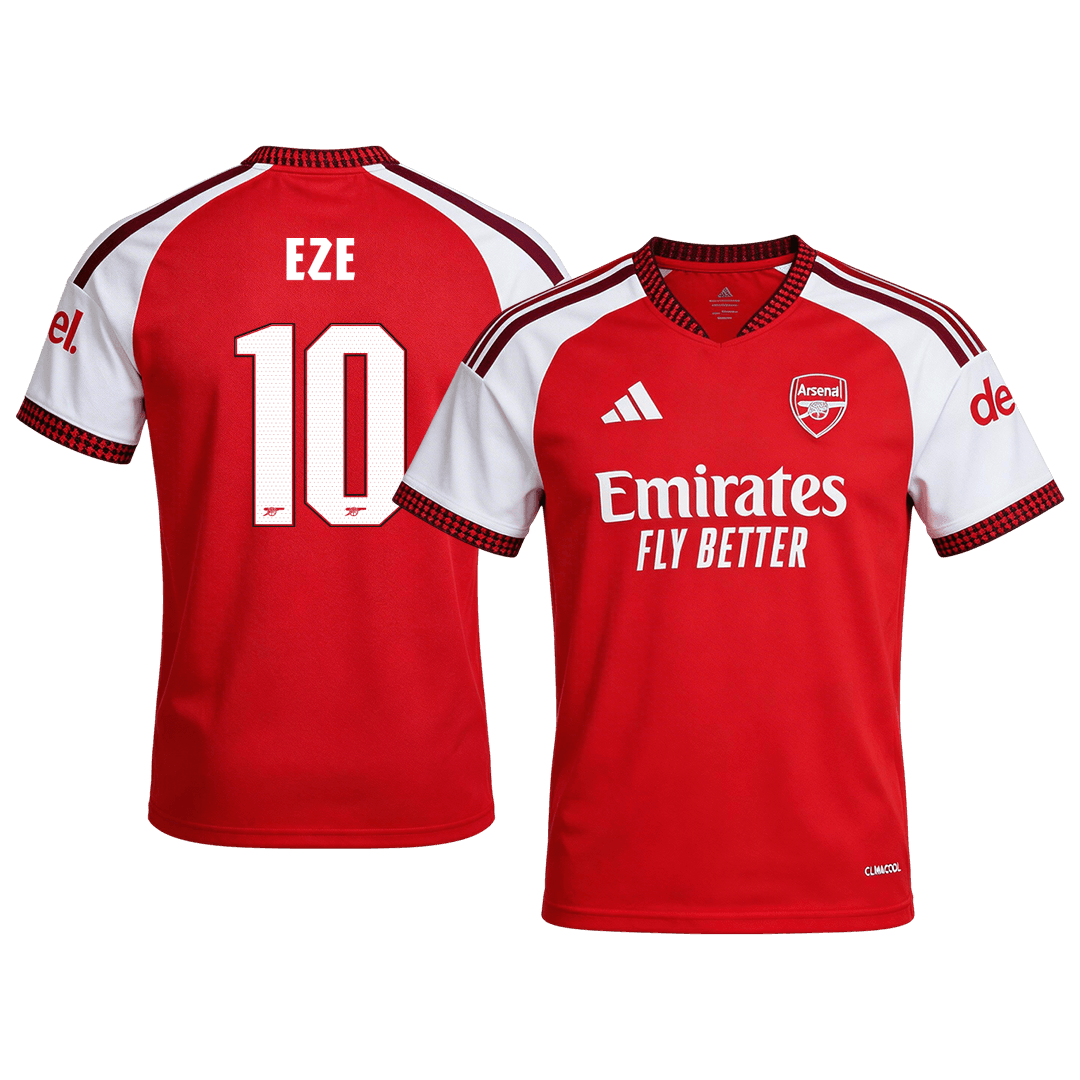 EZE #10 Arsenal Casa Camisa 2026/27 UCL