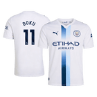 DOKU #11 Manchester City Terceira Camisa 2026/27 Branco