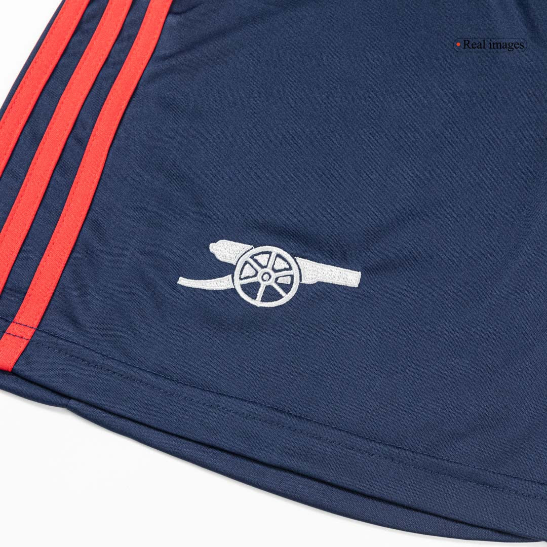 Arsenal 
 Fora Camisa Conjunto(Camisa+Calções+Meias) 2025/26 Azul