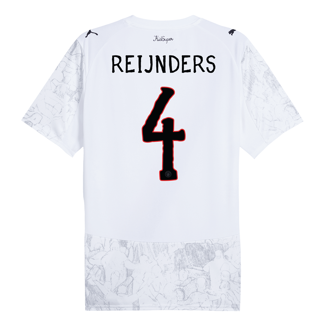 REIJNDERS #4 Manchester City Camisa 2025/26 Branco Club World Cup