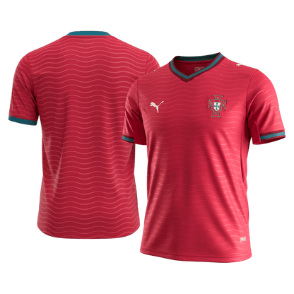 Portugal Casa World Cup Camisa Conjunto(Camisa+Calções) 2026 Vermelho