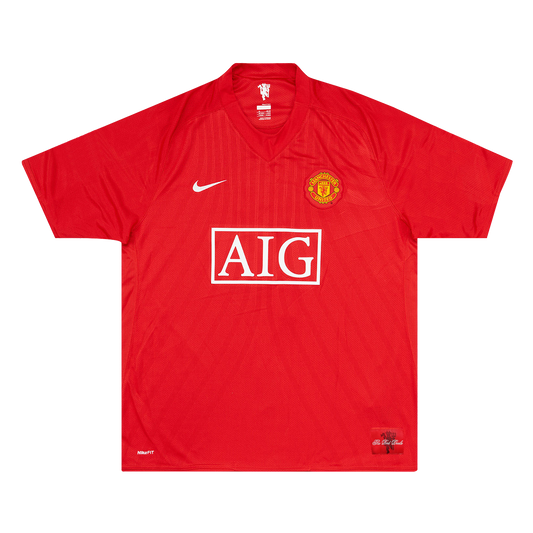 Manchester United Home 2007/08 Retro Football Shirt