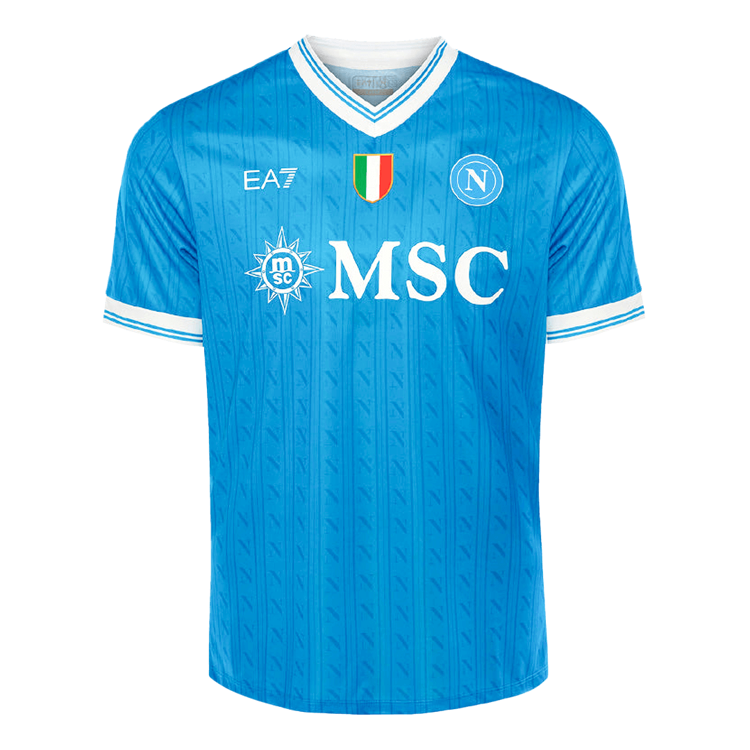 Napoli Casa Camisa 2025/26- Azul