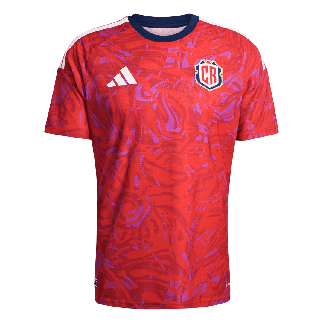 Versão do Jogador Costa Rica Casa Copa do Mundo Futebol Camisas 2026 Vermelho