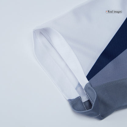 XAVI #7 Tottenham Hotspur Casa Camisa 2025/26- Branco - UCL