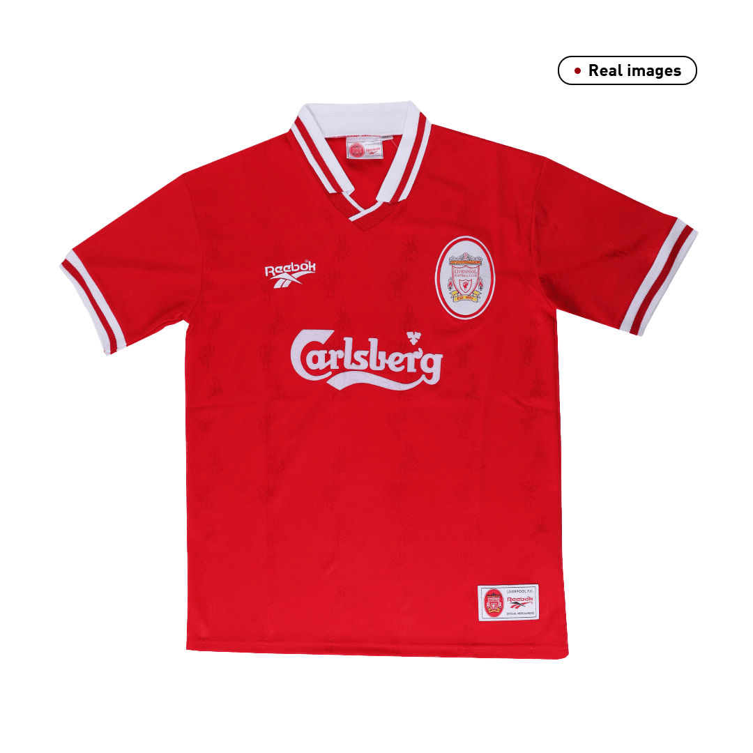 Camisola de futebol retro do Liverpool 1996/97