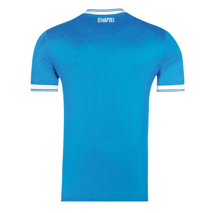 Autêntico Napoli Casa Futebol Camisas 2025/26 Azul