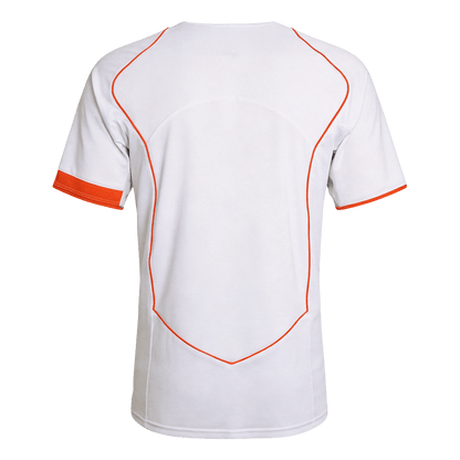 Retrô Netherlands Fora Camisa 2004 Branco