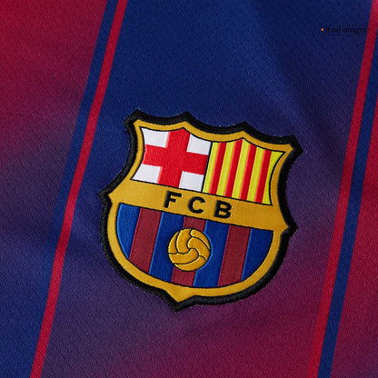 Barcelona Casa Camisa 2025/26- Vermelho&Azul