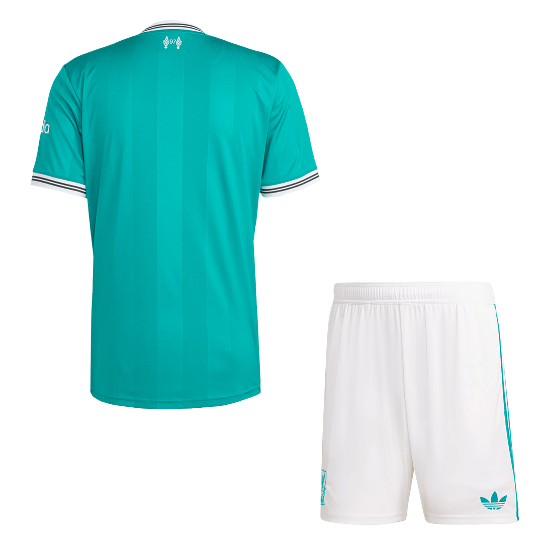 Liverpool Terceira Camisa Conjunto(Camisa+Calções) 2025/26 Verde