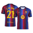 F. DE JONG #21 Barcelona Casa Camisa 2026/27 UCL