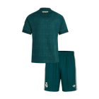 Real Madrid Infantil 
 Fora Futebol Camisa 2026/27 Verde