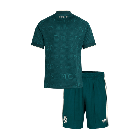 Real Madrid Infantil 
 Fora Futebol Camisa 2026/27 Verde