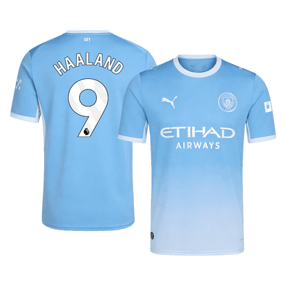 HAALAND #9 Manchester City Casa Camisa 2026/27 Azul