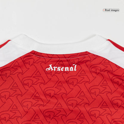 【Super Qualidade】GABRIEL #6 Arsenal
 Casa Futebol Camisa 2025/26 Vermelho