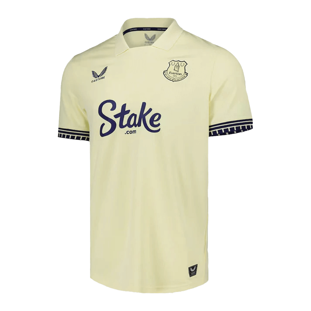 Everton Fora Camisa 2025/26 Amarelo