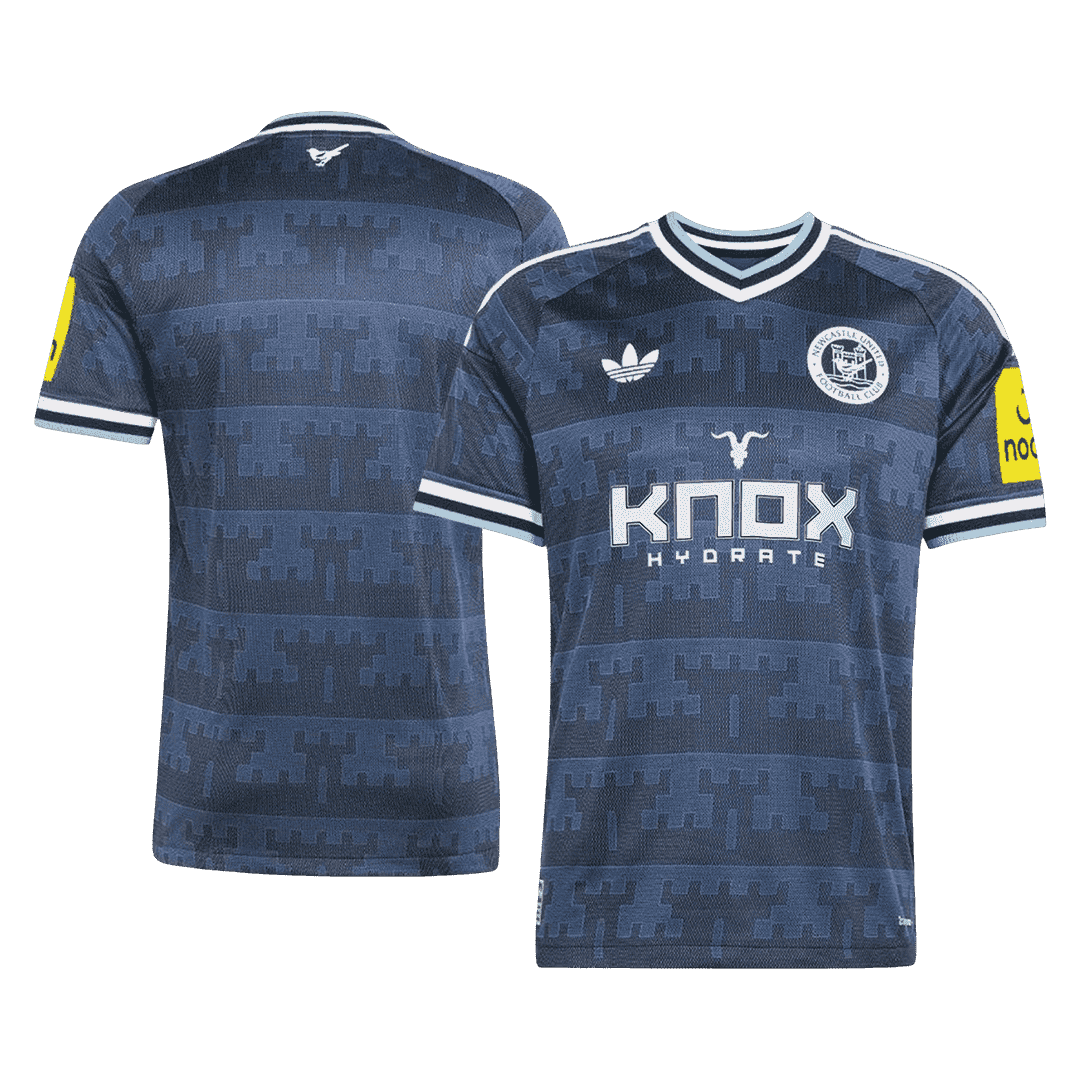 Versão do Jogador Newcastle United Fora Futebol Camisas 2026/27 Marinha