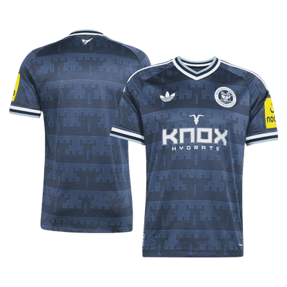 Versão do Jogador Newcastle United Fora Futebol Camisas 2026/27 Marinha