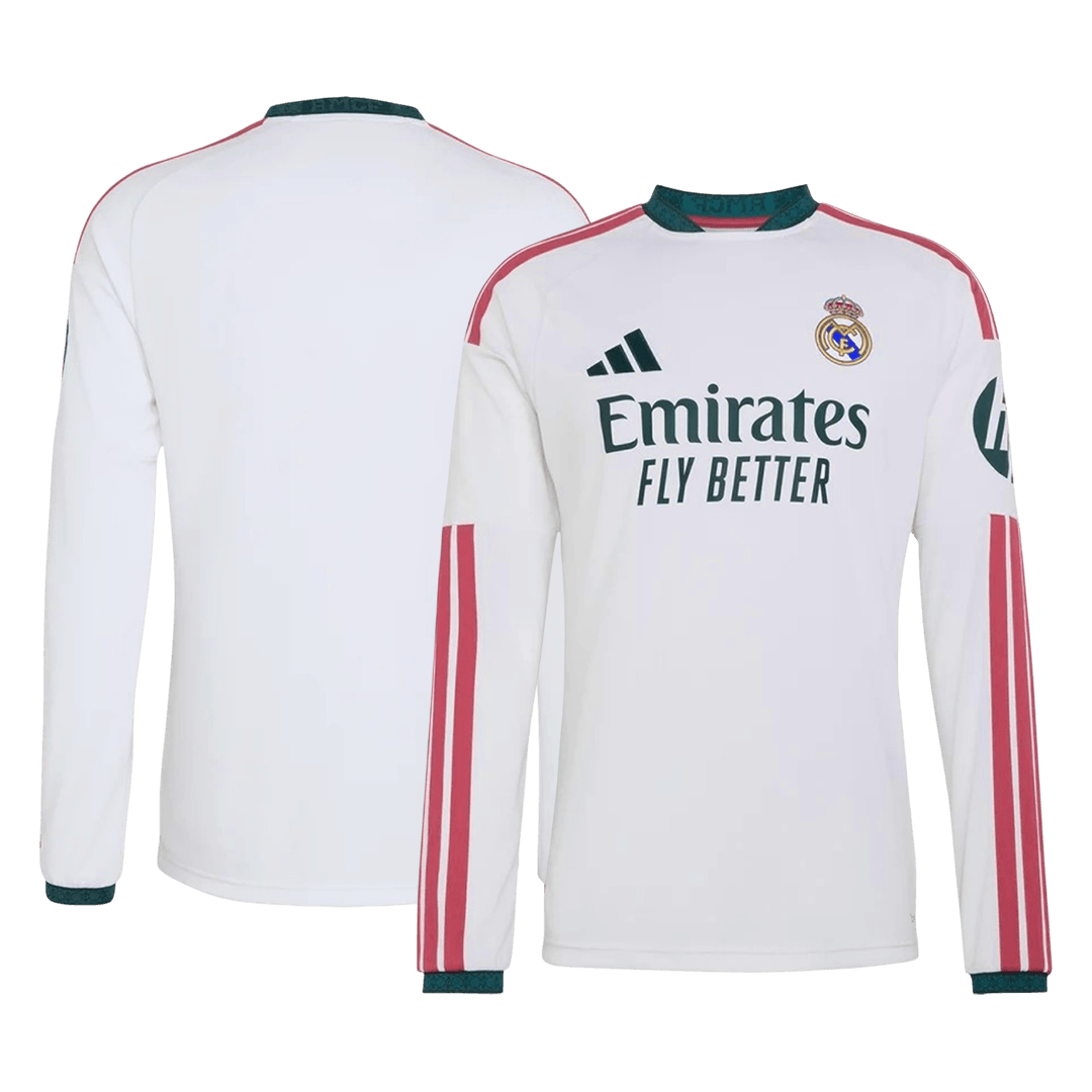 Real Madrid Casa Manga comprida Camisa 2026/27 Branco