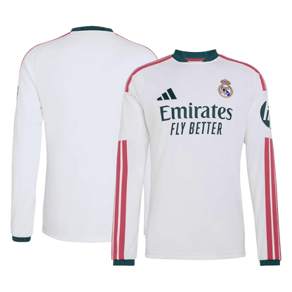 Real Madrid Casa Manga comprida Camisa 2026/27 Branco