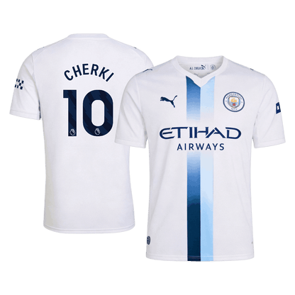 CHERKI #10 Manchester City Terceira Camisa 2026/27 Branco